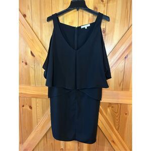 Mika & Gali Black Dress Size Medium (8514)